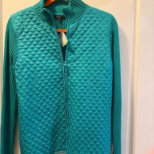 For Cynthia Teal Women's Cardigan